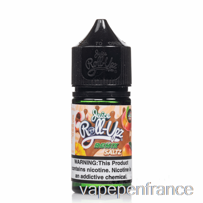 Mangue Pêche - Jus Roll Upz Remix Sels - 30 Ml 25 Mg Stylo Vape